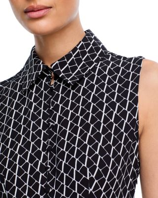 Button Front Midi Dress