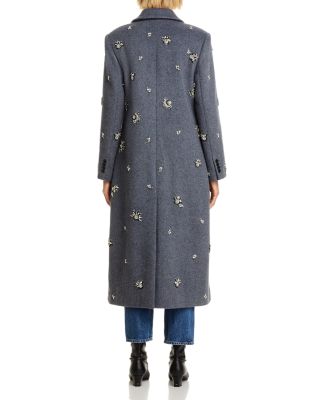 Gianni Rhinestone Embellished Coat