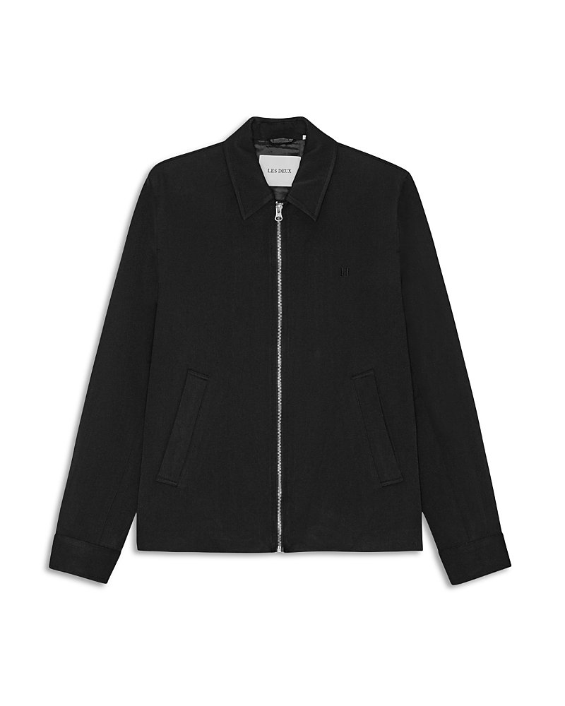 Les Deux Como Coach Jacket In Black