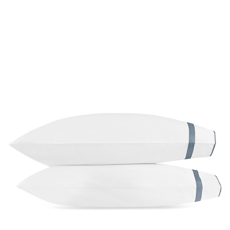 Matouk Louise Standard Pillowcase, Pair In White