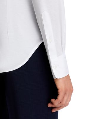 Canali Cotton Jersey Slim Fit Sport Shirt