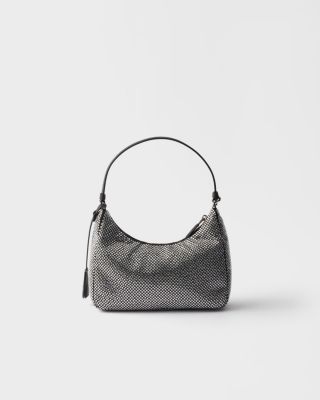  Re-Edition 2005 Mini Crystal-Studded Satin Bag