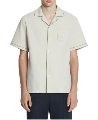 Lanvin - Fluid Cotton Men's Bowling Shirt