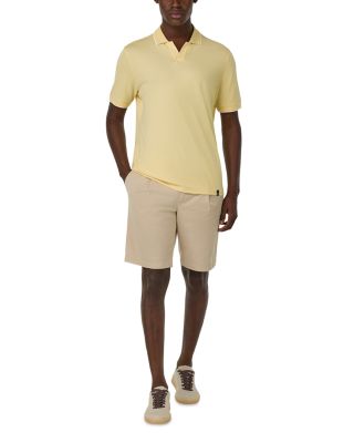 Cotton Stretch Drawstring Bermuda Shorts