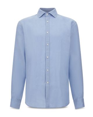 Linen Button Front Shirt