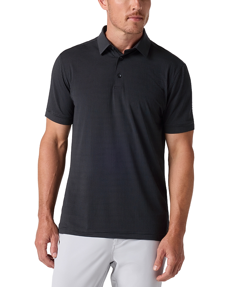 Mizzen+Main Copa Short Sleeve Polo Black