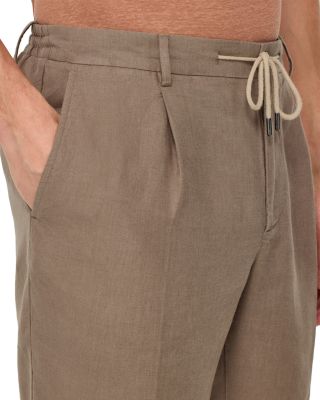 Coulisse Linen Bermuda Shorts