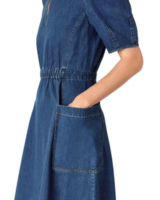 Denim Midi Dress