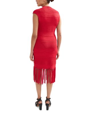 Tazmin Tassel Knit Dress