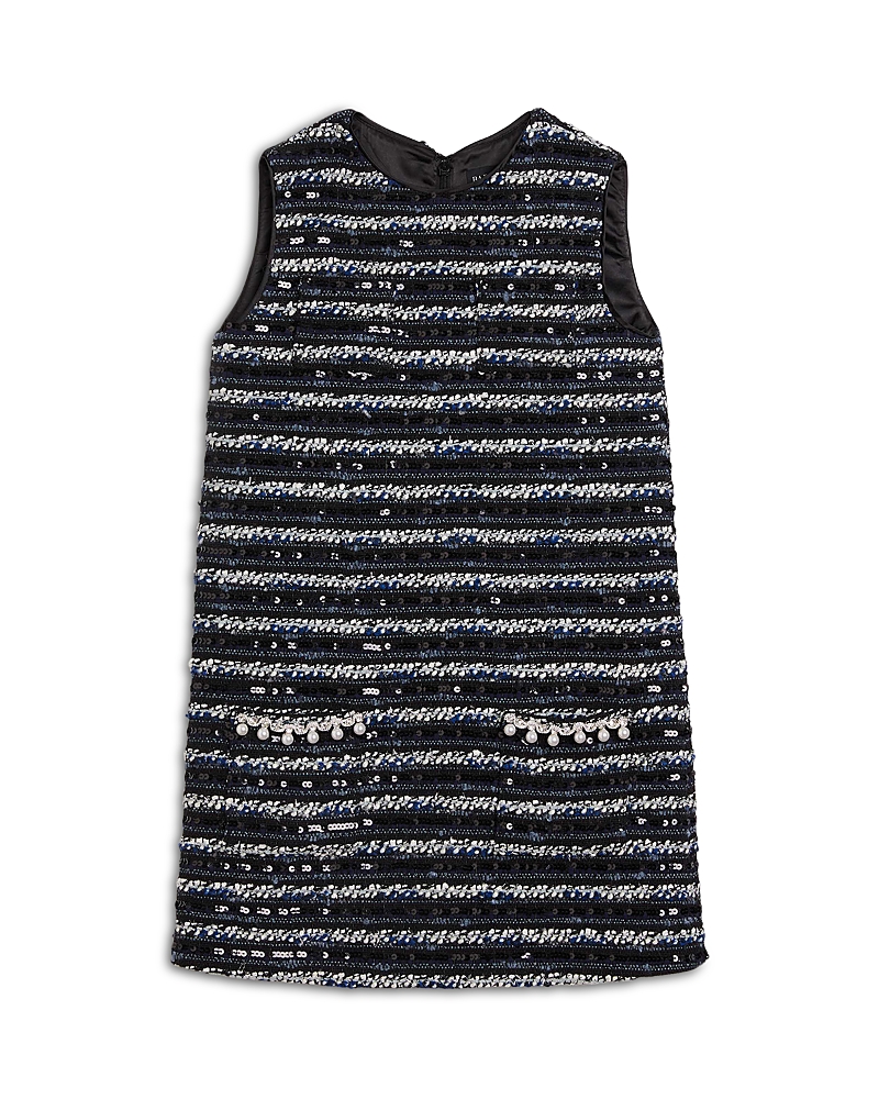 Bardot Girls' Lana Boucle Dress - Little Kid, Big Kid In Black