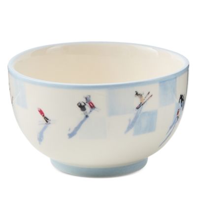 Gray Malin Ski Holiday Breakfast Bowls, Set of 4 - Exclusive