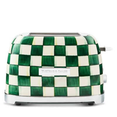 Mocha Check 2 Slice Toaster 