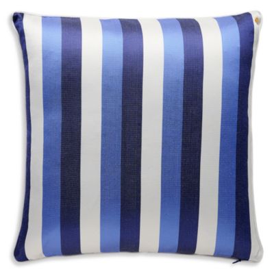 Kutnu Marine Multi Stripe Reversible Decorative Pillow, 20" x 20"