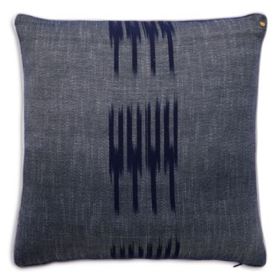 Kutnia - Peshtemal Cotton Ikat Decorative Pillow, 20" x 20"