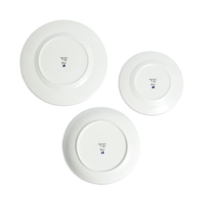 Wild Strawberry Inky Blue Dinnerware 4 Piece Plate Setting