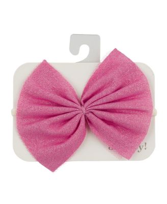 Girls' Sparkle Gathered Bow Headband - Baby