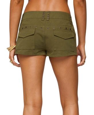 Hazen Grommet Low Rise Shorts