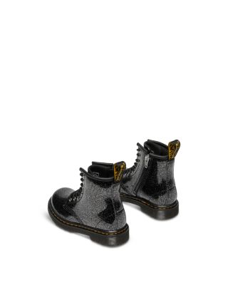 Girls' 1460 Glitter Lace Up Boots - Toddler