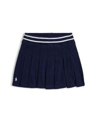 Ralph Lauren - Girls' Pleated Cotton Jersey Skort - Big Kid, Little Kid