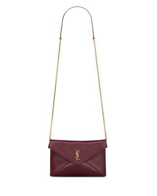 SAINT LAURENT Cassandre Chain Pouch | Bloomingdale's