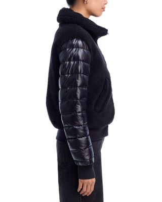 Sherpa & Gloss Bomber Jacket - Exclusive