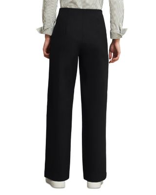Petites Prim Pull On Wide Leg Pants