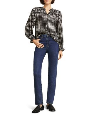 Hewlett Ruffled Cuff Blouse