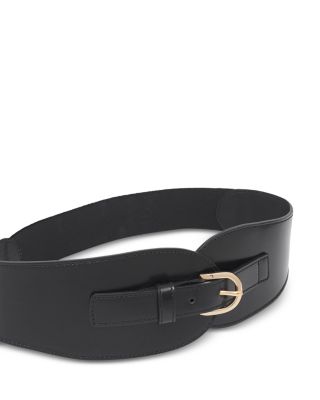 Olympe Leather Corseted Belt