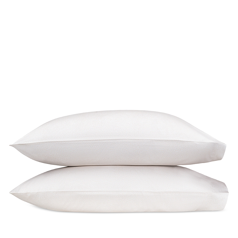 Matouk Jasper Standard Pillowcase, Pair In White