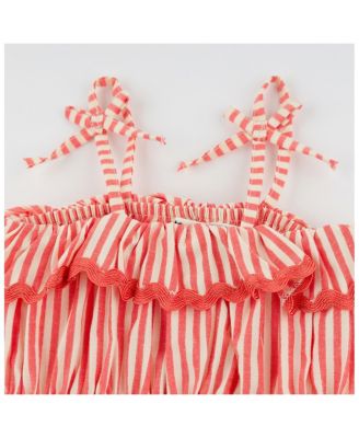 Girls' Harriet Ruffle Romper - Cabana - Baby