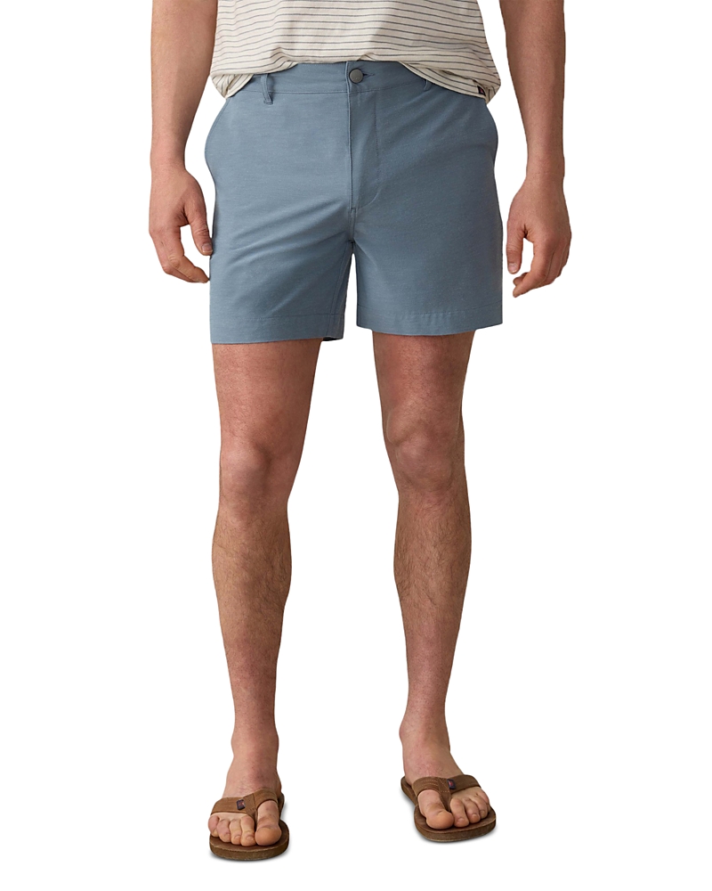 Faherty All Day 5 Shorts In Blue