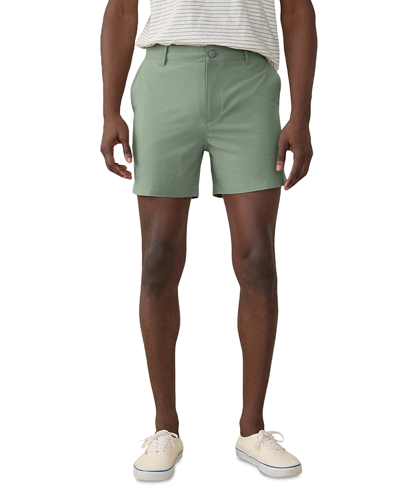 Faherty All Day 5 Shorts In Green