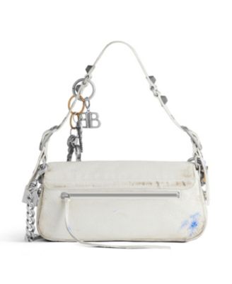 Le Cagole Sling Bag Used Effect with Charms