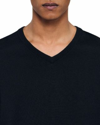 Merino Wool V-Neck Sweater