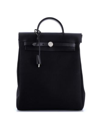 Pre-Owned HERMÈS - Herbag A Dos Backpack Toile