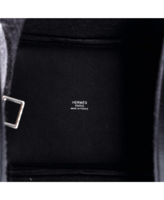 PM Picotin Lock Bag Felt with Leather