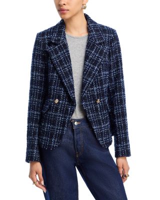 Tweed Double Breasted Blazer - Exclusive 