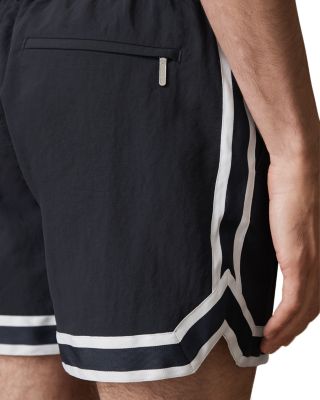 Baller Stripe 4.5" Swim Shorts