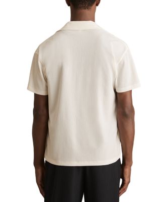 Abstract Printed Cuban Shirt