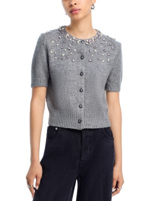 Embellished Cardigan Sweater - Exclusive