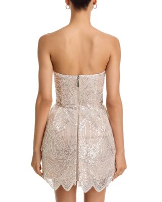 Giselle Blanc Mini Dress