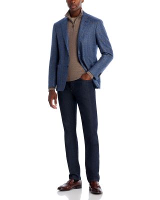 Mushroom Cashmere Quarter-Zip Sweater - Exclusive