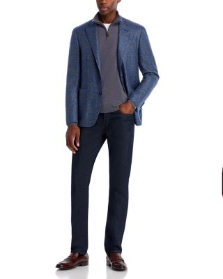 Gunmetal Cashmere Quarter-Zip Sweater - Exclusive