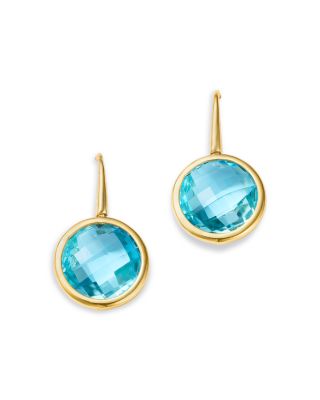Bloomingdale's Fine Collection Drop Earrings in 14K Yellow Gold