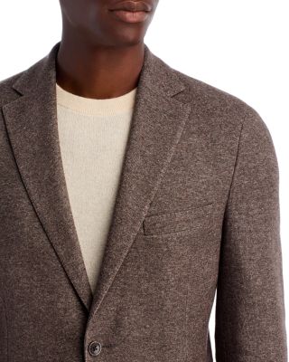 M&amp;eacute;lange Jersey Slim Fit Soft Sport Coat
