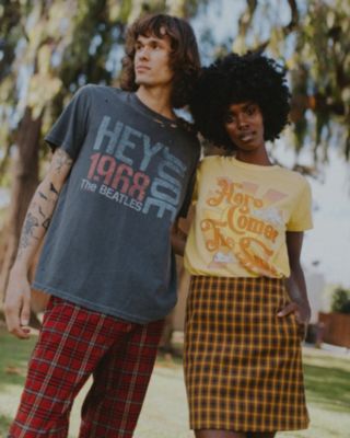  Unisex The Beatles Hey Jude Vintage Destroy Tee