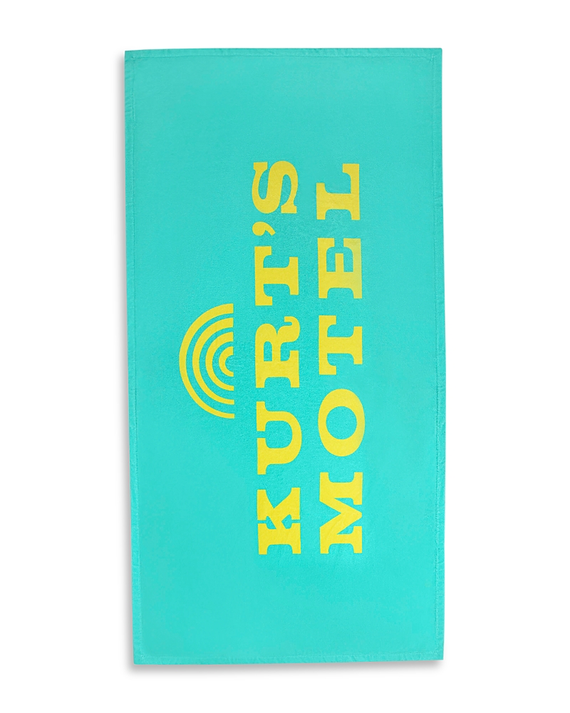 Kurt Geiger Kurt's Motel Towel In Green