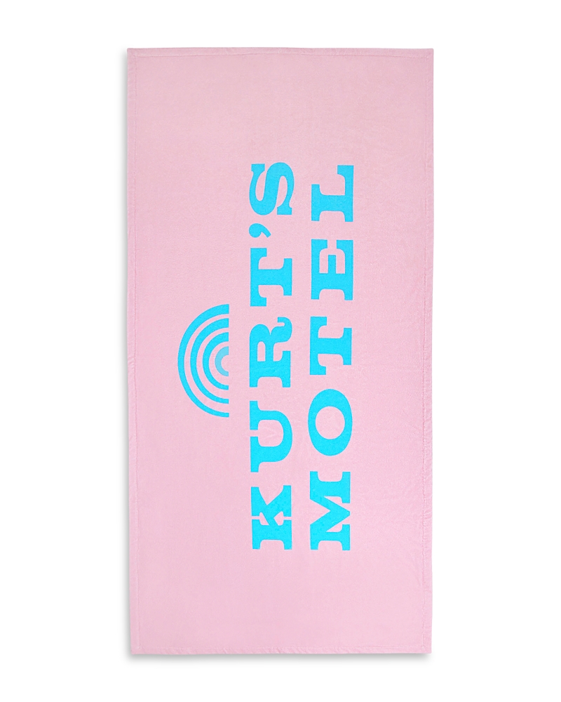 Kurt Geiger Kurt's Motel Towel In Pink