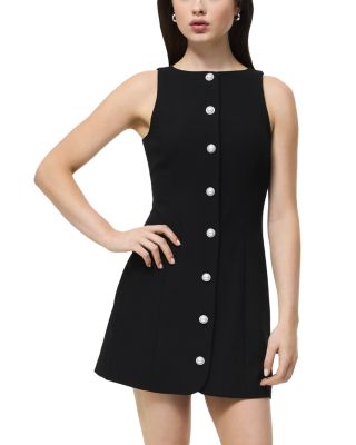 Azra Twill Button Front Dress