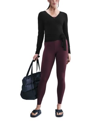 Long Sleeve Wrap Top